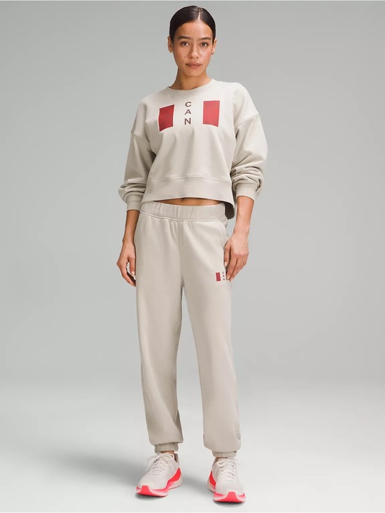 lululemon athletica Pants - lululemon Team Canada Relaxed-Fit High-Rise Jogger CPC Logo *SE (NWOT)Mojave Tan